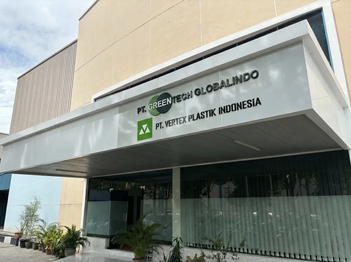 PT Greentech Globalindo factory at Panbil Industrial Estate, Batam — PP packaging and plastic material production